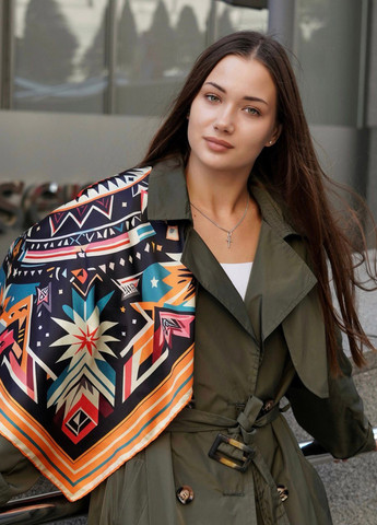 Платок, 90х90 см My Scarf (368110906)