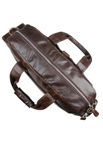 Мужская кожаная сумка 38х30,5х10 см Vintage (229459047)
