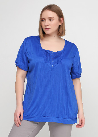 Синяя летняя блуза Maxi Blue