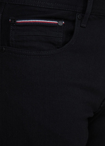 Черные демисезонные скинни джинсы Tommy Hilfiger