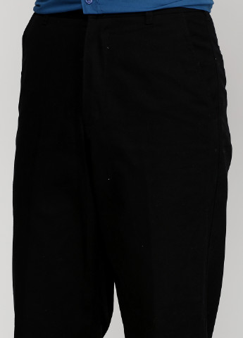 Черные кэжуал демисезонные с высокой талией брюки George