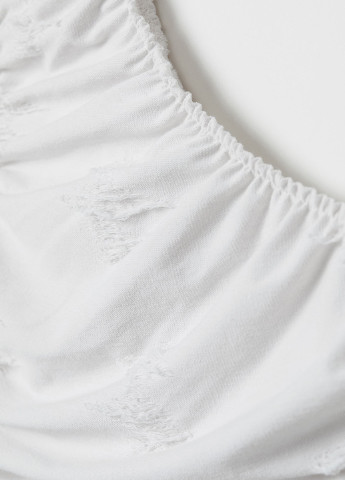 Білий кежуал сукня сукня-водолазка H&M однотонна