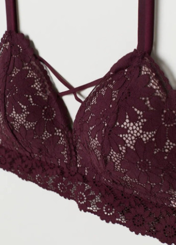 Бордовый бюст H&M