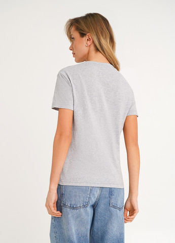 Сіра всесезон футболка жіноча базова KASTA design
