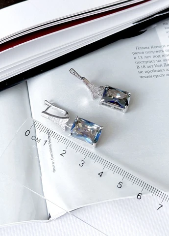 Сережки Silver Flame (301047966)