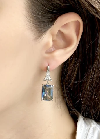 Сережки Silver Flame (301047966)