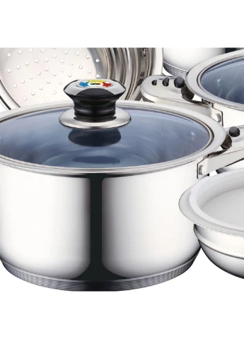Набор посуды из нержавеющей стали 16 предметов RL-16RGNM Royalty Line (254651264)