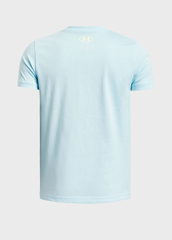 Светло-голубая летняя футболка Under Armour