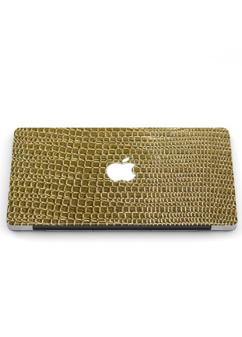 Чохол пластиковий для Apple MacBook Pro Retina 15 A1398 Кожа (Leather golden scaly textures) (6353-2729) MobiPrint (219124056)