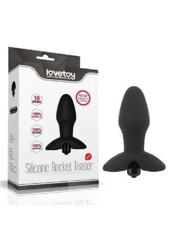 Анальная пробка с вибрацией 11 см Lovetoy (253486769)
