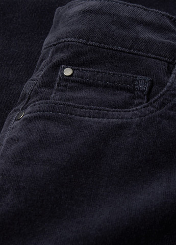 Темно-синие джинсовые демисезонные зауженные брюки C&A