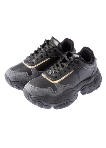 Кроссовки Trussardi Jeans чёрные демисезоны (250473341)