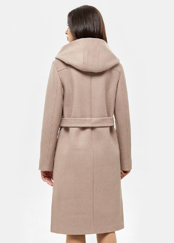 Бежевое демисезонное Пальто Aosini Danna