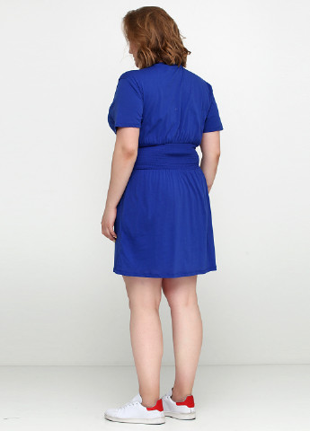 Синя кежуал сукня H&M однотонна