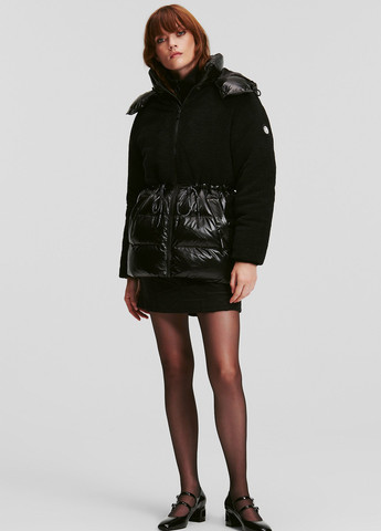 Чорна зимня куртка Karl Lagerfeld