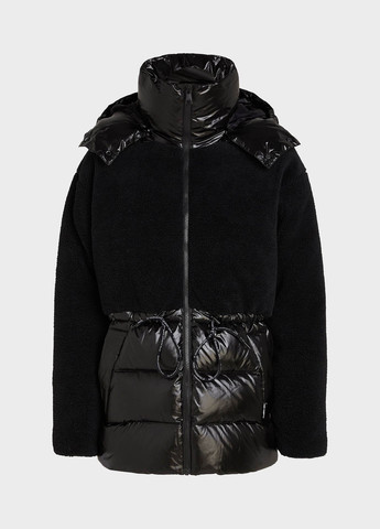 Чорна зимня куртка Karl Lagerfeld