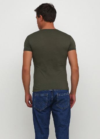 Хаки (оливковая) футболка Exelen
