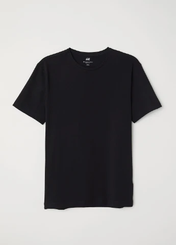 Чорна футболка H&M