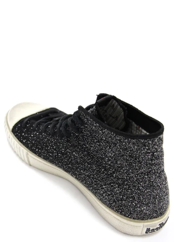 Чорні чоловічі кеди jacquard John Varvatos