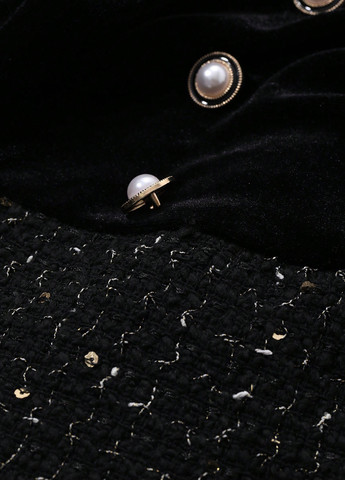 Чорна кежуал сукня силуетна SHEIN однотонна