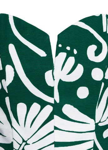 Комбинезон H&M комбинезон-шорты зелёный кэжуал
