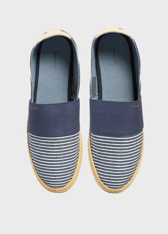 Синие эспадрильи Gant полоска логотип (347228320)