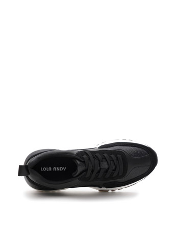 Кроссовки Lola Andy чёрные демисезоны (358499466)