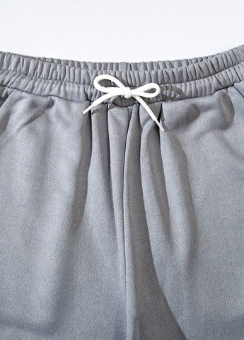 Серые кэжуал, спортивные демисезонные джоггеры брюки SHEIN