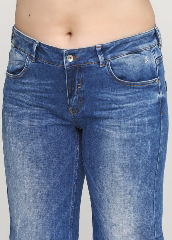 Джинси Comma кльош однотонні сині джинсові