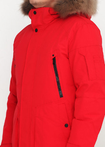 Красная зимняя куртка SparkForce