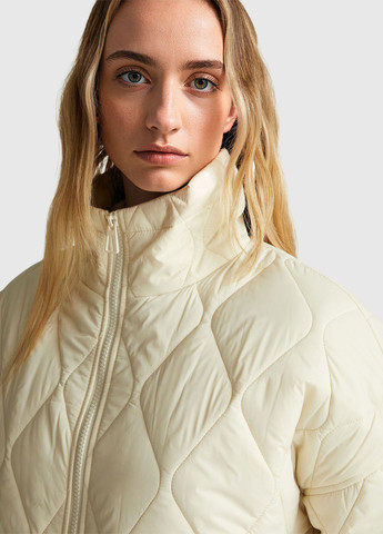 Молочна демісезонна куртка куртка-лайнер United Colors of Benetton