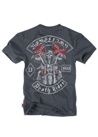 Серая футболка dobermans desth rider ts123sl Dobermans Aggressive