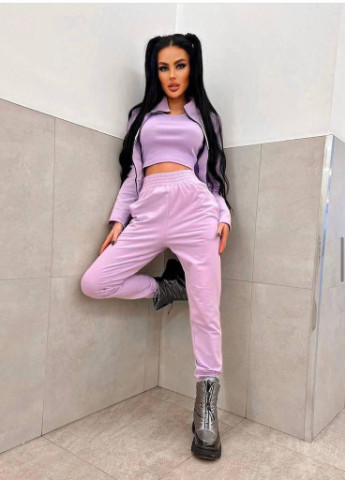 Женский костюм тройка фиолетового цвета р.42/44 363073 New Trend (255996890)