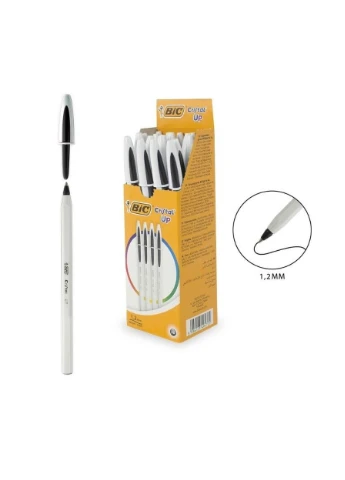 Набор шариковых ручек Cristal Up Черный Bic (230939727)