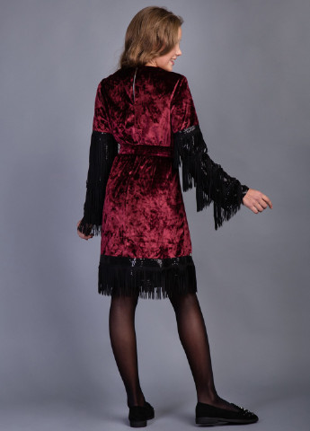 Бордовое платье Suzie (133900324)