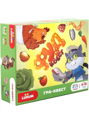 Детская настольная игра 25х20х7 см Ludum (254051771)