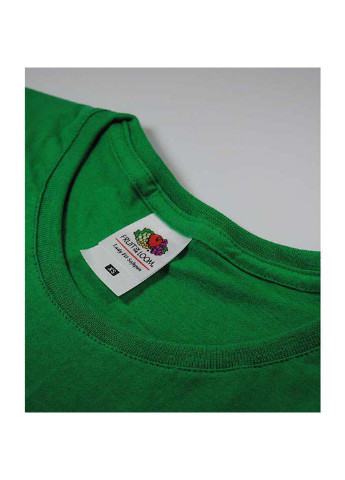 Зеленая демисезон футболка Fruit of the Loom 061414047XS