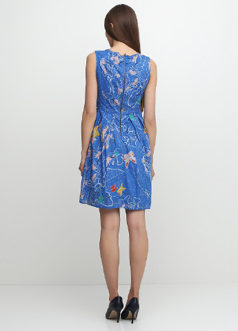 Синее кэжуал платье Uttam Boutique бабочки