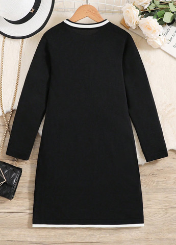 Чёрное платье SHEIN (329546522)