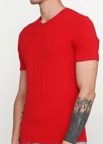 Темно-червона футболка чоловіча high emotion червоний 531 Cornette