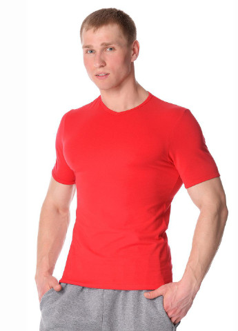 Темно-червона футболка чоловіча high emotion червоний 531 Cornette