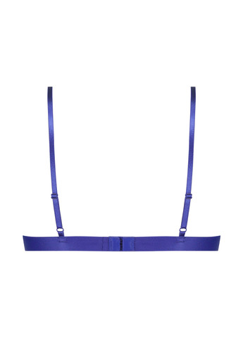 Синій тріенджел бюстгальтер Hunkemoller без кісточок поліамід