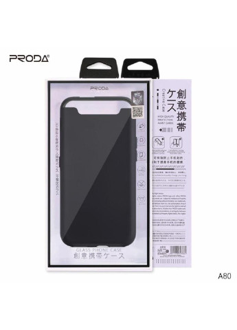 Чохол для мобільного телефону (смартфону) Soft-Case для Samsung A80 Black (XK-PRD-A80-BK) Proda (201493374)