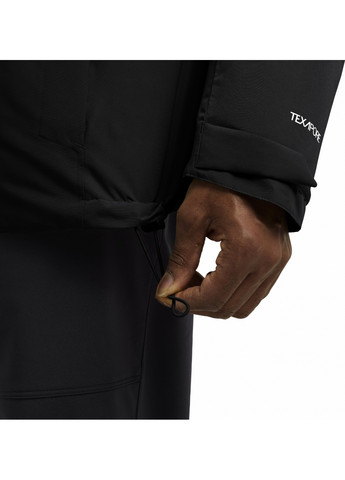 Чорний зимній Пуховик Jack Wolfskin