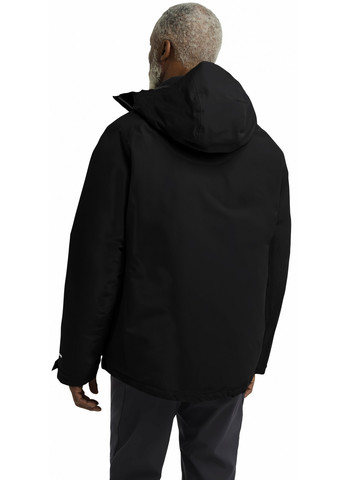 Чорний зимній Пуховик Jack Wolfskin