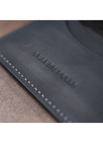 Шкіряна обкладинка на паспорт 9,7х7х0,5 см Grande Pelle (253491190)