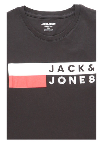 Чорна футболка Jack & Jones