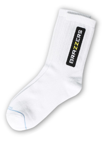 Белые носки premium brazzers LOMM рисунки (212242416)