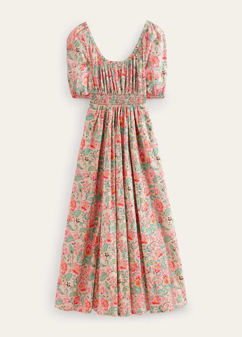 Комбинированное кэжуал платье Boden с цветочным принтом