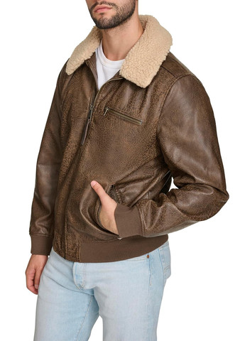 Коричневая демисезонная куртка Levi's